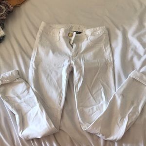 American Eagle White Jegging